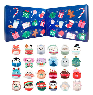 Original Squishmallows Micromallows Plush 24 Piece Advent Calendar Squishmallows